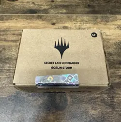 MTG Secret Lair Commander Deck: Goblin Storm IN HAND SEALED - Image 1
