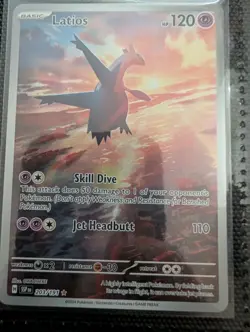 Latios 203/191 IR Illustration Rare Pokemon Surging Sparks NM - Image 1