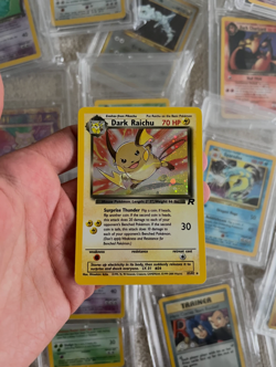 Dark Slowbro 12/82 Team Rocket Holo & POKEMON TEAM ROCKET #83/82 DARK RAICHU HOL - Image 1