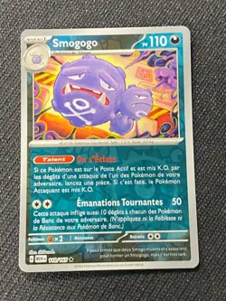 CARTE POKEMON SMOGOGO 110/165 FR HOLO REVERSE 151 - NM/M - Image 1