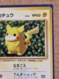 Ivy Pikachu Corocoro Promo non glossy Japanese Pokemon card 1996 Keiji Kinebuchi - Image 2