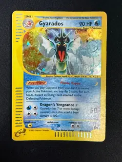 Gyarados - H10/H32 - Holo Rare Skyridge (MP) Pokemon SWIRL - Image 1