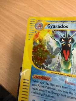 Gyarados - H10/H32 - Holo Rare Skyridge (MP) Pokemon SWIRL - Image 3