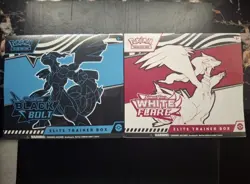 Pokemon Black Bolt and White Flare Elite Trainer Box ETB Set of 2 - Image 1