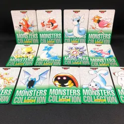 Carddass Green Set x13 Golbat Rapidash Porygon Magikarp Vintage Pokemon Cards - Image 1