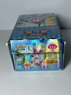 Pokemon TCG Chinese Card Gem Pack Vol.2 Eevee Booster Box Sealed CBB2C US STOCK - Image 5
