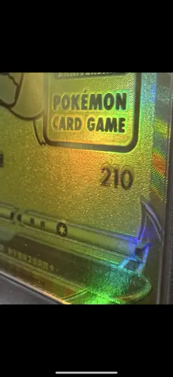 Pokemon Pikachu V 001/015 Chinese 25th Anniversary Golden Box ERROR HOLO SHIFT! - Image 3