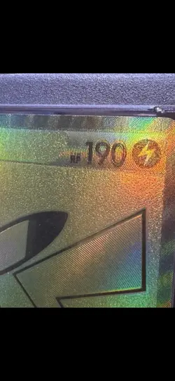 Pokemon Pikachu V 001/015 Chinese 25th Anniversary Golden Box ERROR HOLO SHIFT! - Image 4