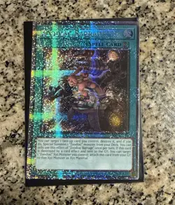 Yugioh - Zoodiac Barrage RA04-EN091 Quarter Century Secret Rare NM 1st edition - Image 1
