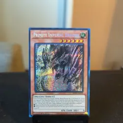 1x (M/NM) Primite Imperial Dragon MP25-EN099 Prismatic Secret Rare 1st Ed Yugioh - Image 1