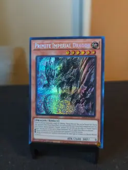 1x (M/NM) Primite Imperial Dragon MP25-EN099 Prismatic Secret Rare 1st Ed Yugioh - Image 2