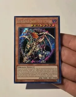 YuGiOh Chaos Emperor Dragon - Envoy of the End Secret Rare IOC-EN000 NM - Image 4
