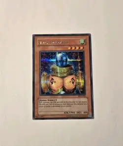 Yugioh Slate Warrior WC4-003 Prismatic Secret Rare Limited Edition LP - Image 1