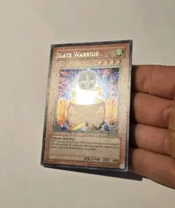 Yugioh Slate Warrior WC4-003 Prismatic Secret Rare Limited Edition LP - Image 4