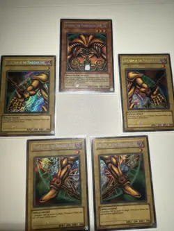 Yugioh - Exodia the Forbidden one UBP1 Set Secret NM - Image 1