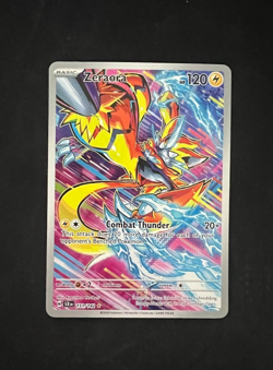 Zeraora 151/142 Scarlet & Violet Stellar Crown Pokemon Card Holo Near Mint - Image 1