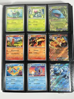 Pokemon 151 Master Base Deck Complete Set + Promos - 177 Cards with 151 Binder - Image 1