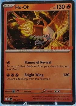Pokemon TCG Chaos Rising Ho-Oh 010/086 Holo GameStop Stamped Promo Sealed (1) - Image 3