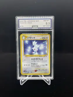 Pokemon Togetic Neo Genesis Holo Rare #176 AGS 8.5 - Image 1