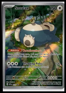 Snorlax SV: Scarlet & Violet Promo Cards #051 Near Mint or Better - Image 1