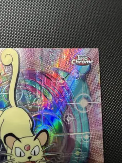 Pokemon Topps Chrome Persian #53 Spectra Holo - Image 4