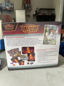 Pokemon: Scarlet & Violet Obsidian Flames ETB New Factory Seal - Image 2