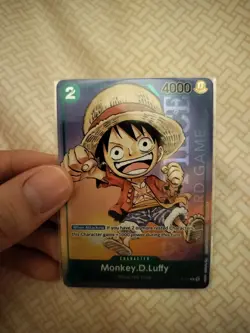One Piece Monkey D. Luffy P-037 Promo Foil Gen Con 2023 Promotion P 037 English - Image 1