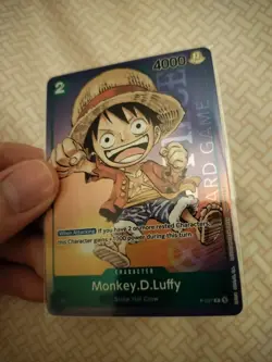 One Piece Monkey D. Luffy P-037 Promo Foil Gen Con 2023 Promotion P 037 English - Image 2