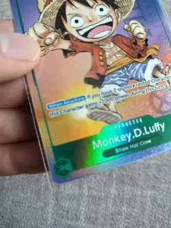 One Piece Monkey D. Luffy P-037 Promo Foil Gen Con 2023 Promotion P 037 English - Image 4