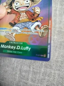 One Piece Monkey D. Luffy P-037 Promo Foil Gen Con 2023 Promotion P 037 English - Image 5
