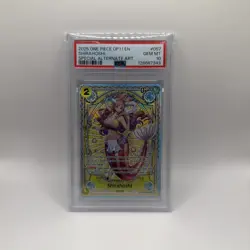 PSA 10 Shirahoshi SP ALT ART 2025 ONE PIECE OP11-A FIST OF DIVINE SPEED #057 - Image 1
