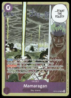One Piece Adventure on Kami's Island #OP15-078 Mamaragan Rare - Image 1