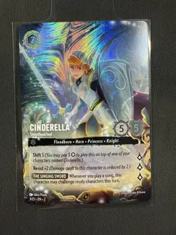 Cinderella Stouthearted 3/C1 - Lorcana Challenge Promo Foil - Image 1