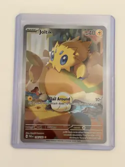 Joltik 196/182 Paradox Rift Illustration Rare Pokemon TCG Card - Image 1