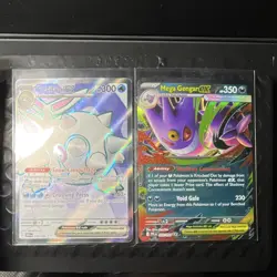 Pokemon Cetitan ex & Mega Gengar ex Holo Ability Card Lot - Image 1