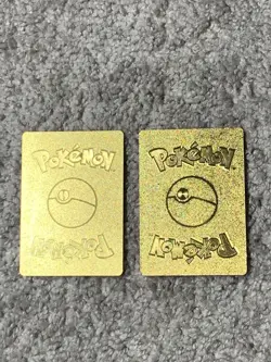 Set of 2 Jolteon V HP190 & VMax HP300 Blackstar Promo Gold Foil Fan Art Card NM! - Image 4
