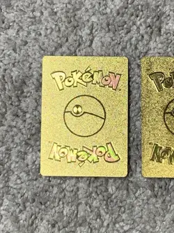 Set of 2 Jolteon V HP190 & VMax HP300 Blackstar Promo Gold Foil Fan Art Card NM! - Image 5