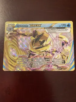 Greninja BREAK 41/122 XY Breakpoint Ultra Rare Holo 2016 Pokemon TCG Card - Image 1