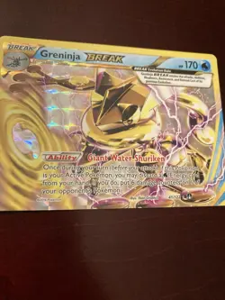 Greninja BREAK 41/122 XY Breakpoint Ultra Rare Holo 2016 Pokemon TCG Card - Image 2