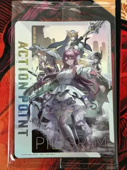 Union Arena TCG Action Point Card (GODDESS OF VICTORY: NIKKE) Foil Promo SEALED - Image 1