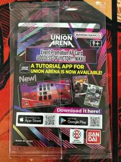 Union Arena TCG Action Point Card (GODDESS OF VICTORY: NIKKE) Foil Promo SEALED - Image 2