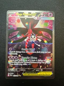 Mega Floette ex 117/086 SIR Chaos Rising EN Pokemon Card Near Mint - Image 1