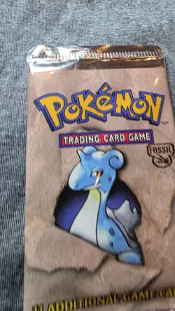 Pokemon TCG Fossil Sealed Booster 🔥🔥Pack 11 Cards Coast Lapras🎰 - Image 4