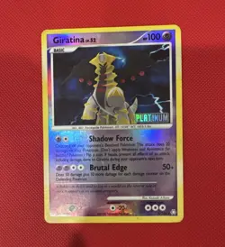 Pokemon Giratina Legends Awakened Reverse Holo Rare Card 4/146 2008 100 HP - Image 1
