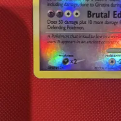 Pokemon Giratina Legends Awakened Reverse Holo Rare Card 4/146 2008 100 HP - Image 4