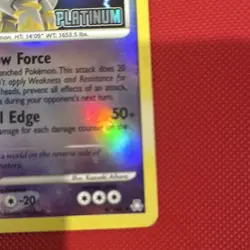 Pokemon Giratina Legends Awakened Reverse Holo Rare Card 4/146 2008 100 HP - Image 5