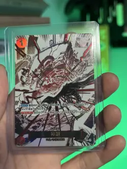 Divine departure R OP10-019 Parallel Japanese ONE PIECE Card Royal Blood - NM - Image 1