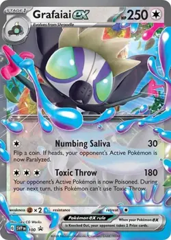 Grafaiai ex (#100) - Holofoil SV - Scarlet & Violet Promo Cards NM Pokemon - Image 1