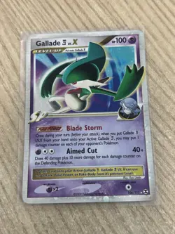 Gallade Lv.X 106/111 Rising Rivals Holo Lp Condition Mid Era Pokemon Card - Image 1
