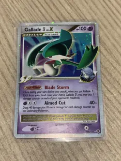 Gallade Lv.X 106/111 Rising Rivals Holo Lp Condition Mid Era Pokemon Card - Image 2